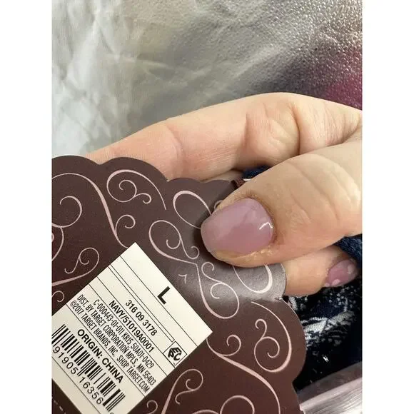 NEW Knox Rose Large Women Patchwork Bandana Print Sun Dress Blue 15-51k - Picture 5 of 9